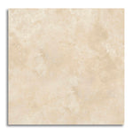 24x24 Ivory Travertine Filled & Honed Tile - American Tile Depot