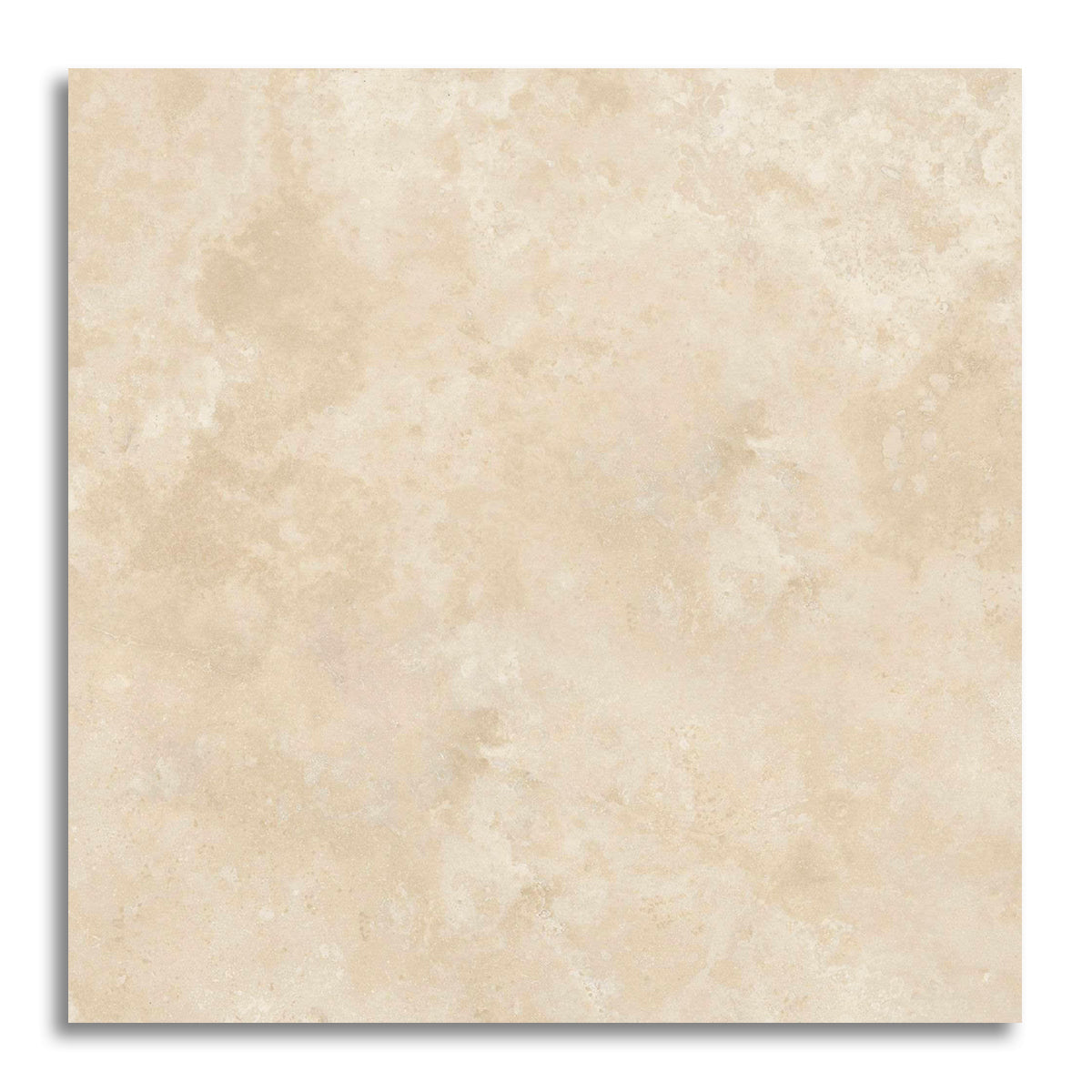 24x24 Ivory Travertine Filled & Honed Tile - American Tile Depot