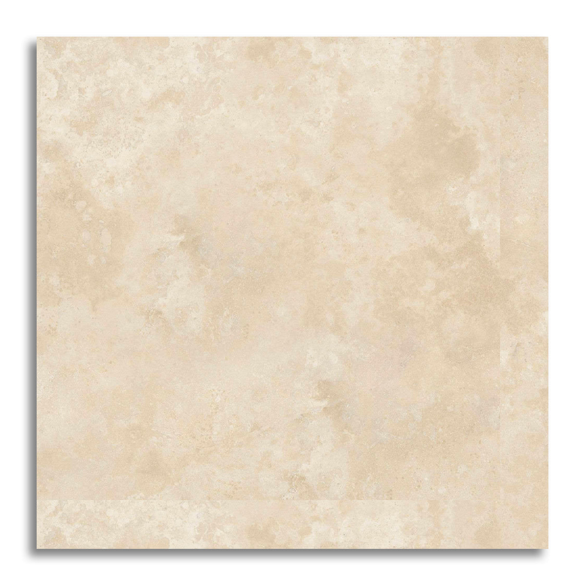 24x24 Ivory Travertine Filled & Honed Tile - American Tile Depot