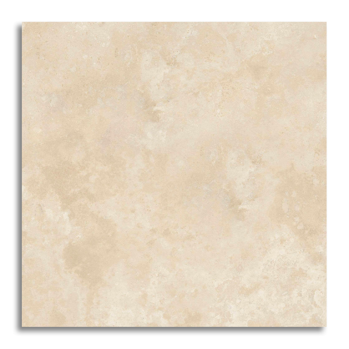 24x24 Ivory Travertine Filled & Honed Tile - American Tile Depot