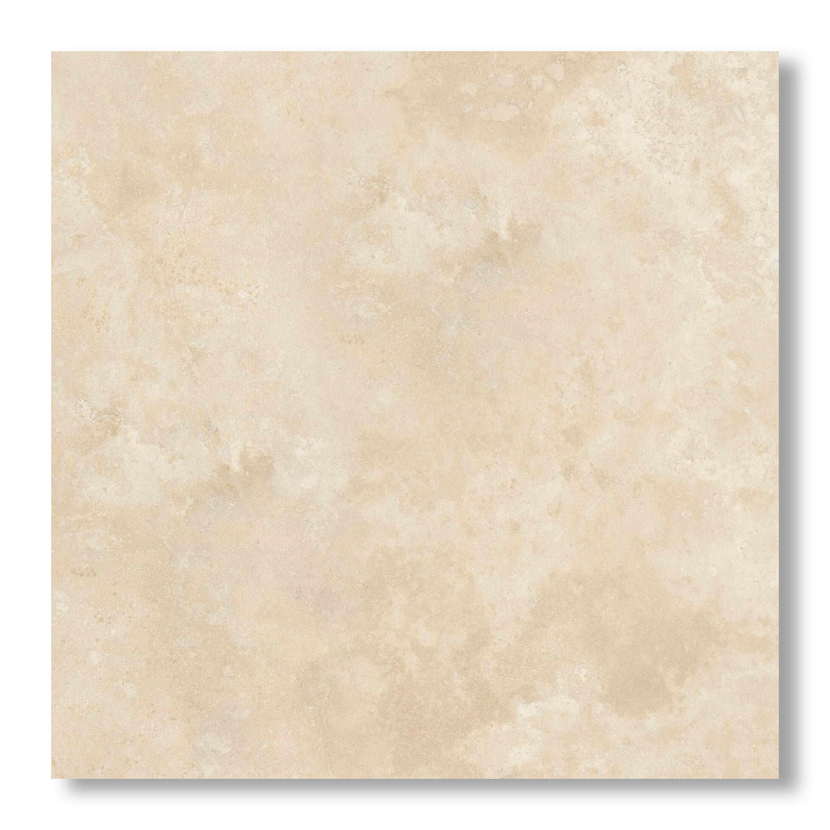 24x24 Ivory Travertine Tumbled Tile