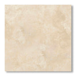 24x24 Ivory Travertine Filled & Polished Tile - American Tile Depot