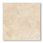 24x24 Ivory Travertine Filled & Polished Tile - American Tile Depot