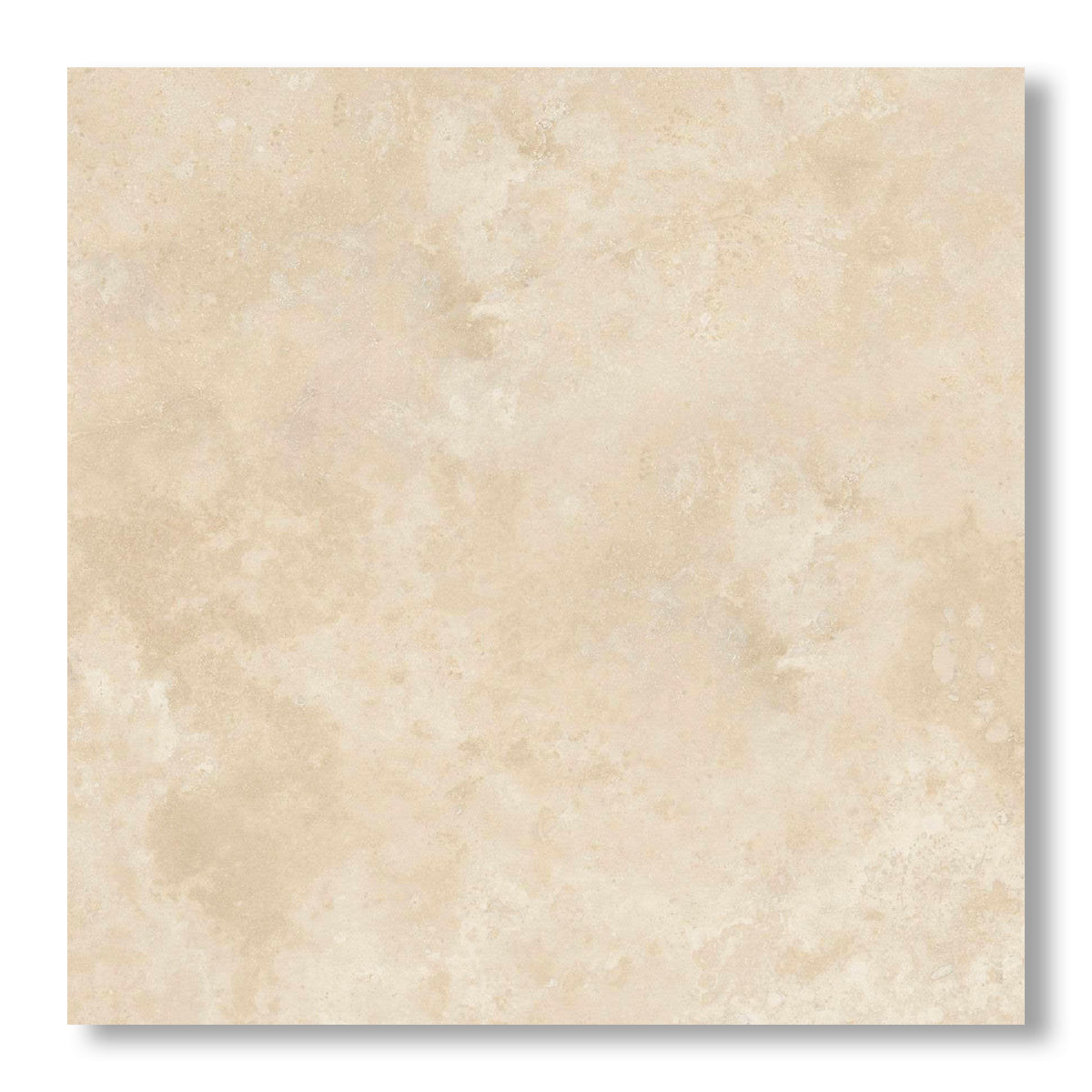 24x24 Ivory Travertine Filled & Polished Tile