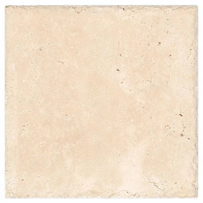 24x24 Ivory Travertine Unfilled, Brushed & Chiseled Tile 24x24 Ivory Travertine Unfilled, Brushed & Chiseled Tile - American Tile Depot