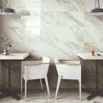 24x24 Lavrion Macchiavecchia Levigato Polished Marble Look Porcelain Tile 24x24 Lavrion Macchiavecchia Levigato Polished Marble Look Porcelain Tile - American Tile Depot