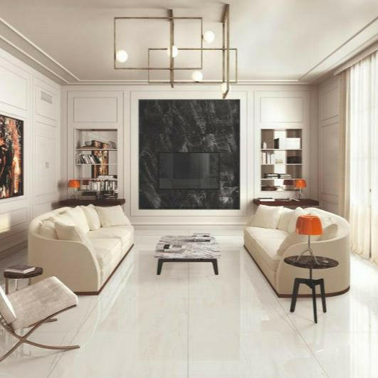 24x24 Lumeon Colorado Lux Polished Marble Look Porcelain Tile 24x24 Lumeon Colorado Lux Polished Marble Look Porcelain Tile - American Tile Depot