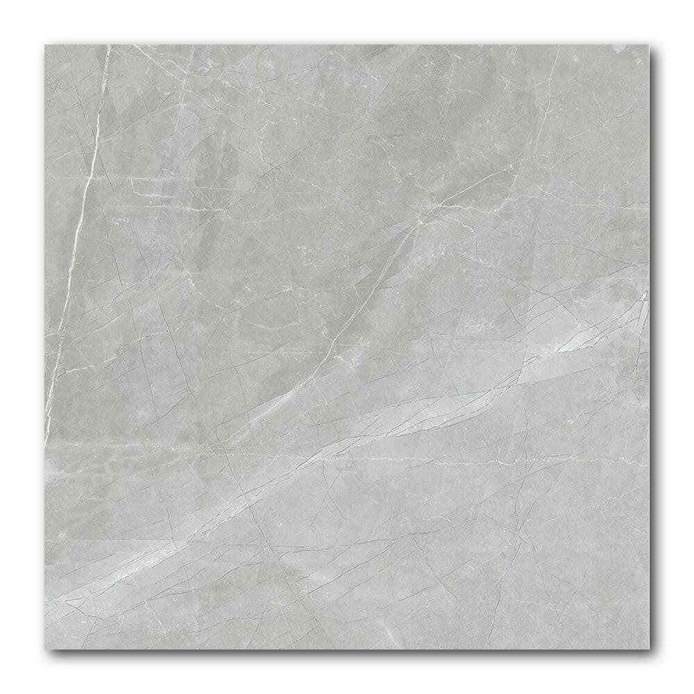 24x24 Marvexa Grey Polished Marble Look Porcelain Tile 24x24 Marvexa Grey Polished Marble Look Porcelain Tile - American Tile Depot
