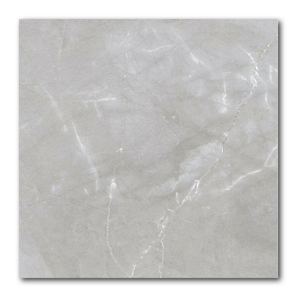 24x24 Marvexa Grey Polished Marble Look Porcelain Tile 24x24 Marvexa Grey Polished Marble Look Porcelain Tile - American Tile Depot