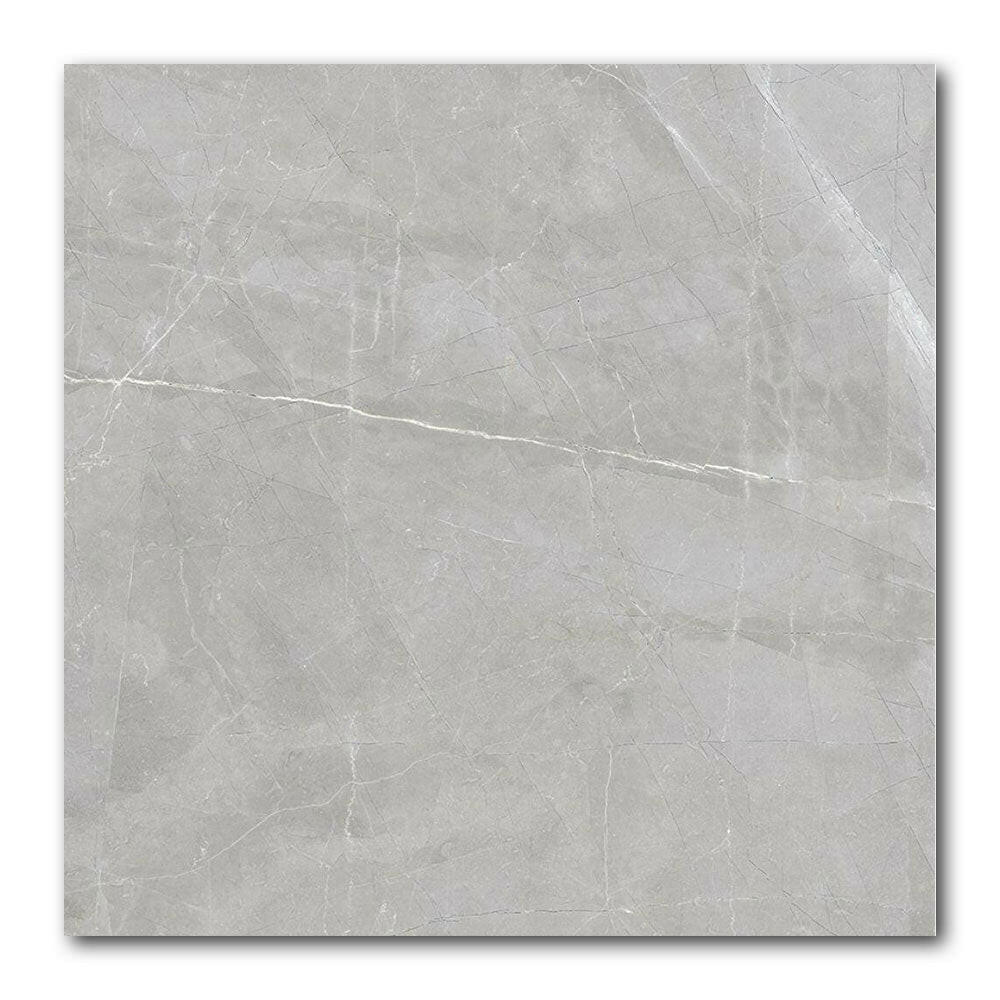 24x24 Marvexa Grey Polished Marble Look Porcelain Tile 24x24 Marvexa Grey Polished Marble Look Porcelain Tile - American Tile Depot