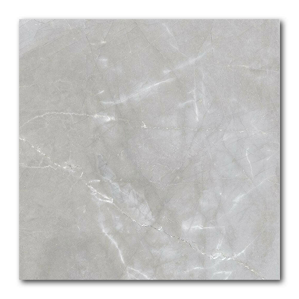 24x24 Marvexa Grey Polished Marble Look Porcelain Tile 24x24 Marvexa Grey Polished Marble Look Porcelain Tile - American Tile Depot