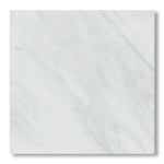 24x24 Oriental White / Asian Statuary Marble Polished Tile - American Tile Depot