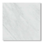 24x24 Oriental White / Asian Statuary Marble Polished Tile - American Tile Depot