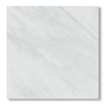 24x24 Oriental White / Asian Statuary Marble Polished Tile - American Tile Depot