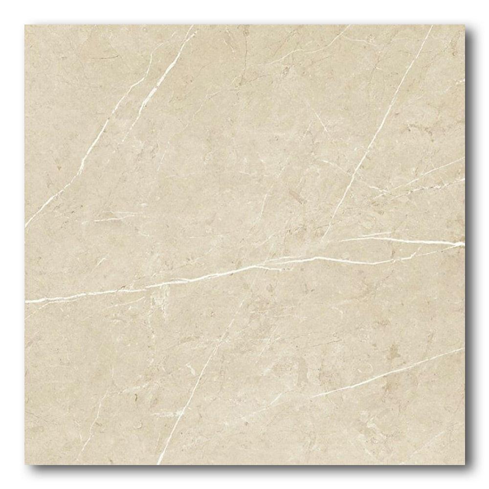 24x24 Pluvessa Cream Matte Marble Look Porcelain Tile 24x24 Pluvessa Cream Matte Marble Look Porcelain Tile - American Tile Depot