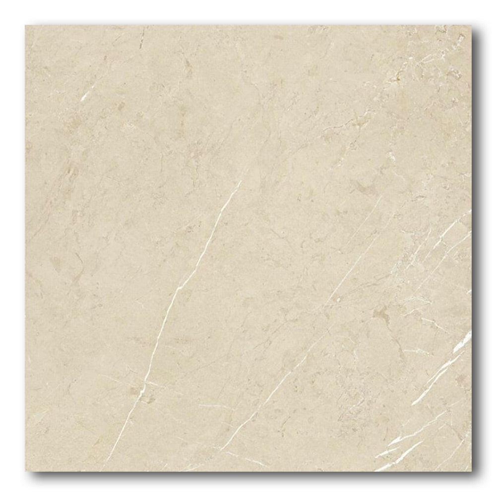 24x24 Pluvessa Cream Matte Marble Look Porcelain Tile 24x24 Pluvessa Cream Matte Marble Look Porcelain Tile - American Tile Depot