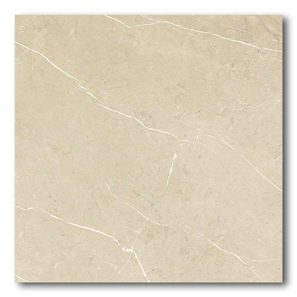 24x24 Pluvessa Cream Matte Marble Look Porcelain Tile 24x24 Pluvessa Cream Matte Marble Look Porcelain Tile - American Tile Depot