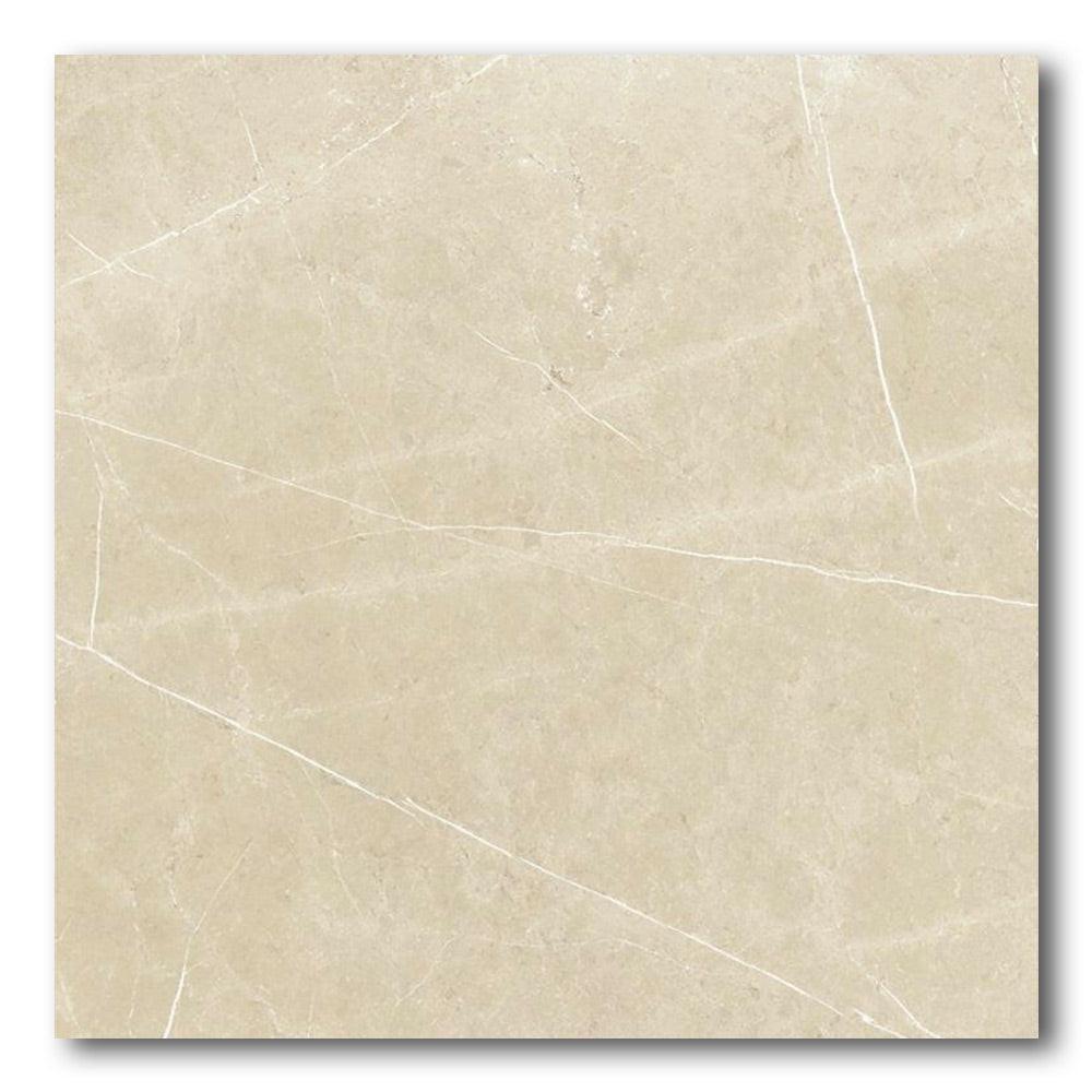 24x24 Pluvessa Cream Matte Marble Look Porcelain Tile 24x24 Pluvessa Cream Matte Marble Look Porcelain Tile - American Tile Depot