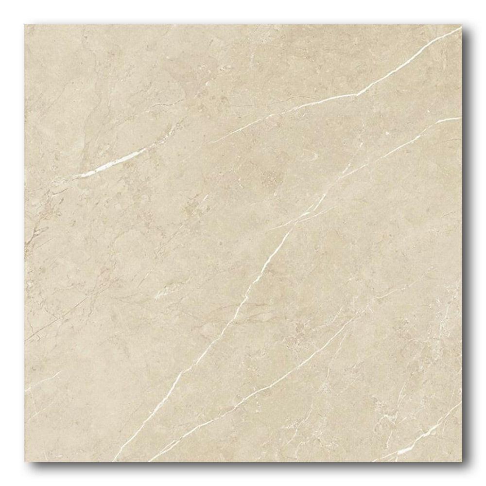 24x24 Pluvessa Cream Matte Marble Look Porcelain Tile 24x24 Pluvessa Cream Matte Marble Look Porcelain Tile - American Tile Depot