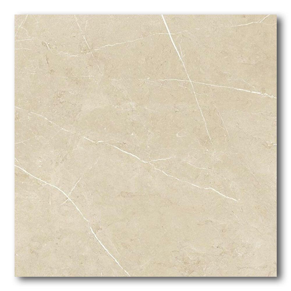 24x24 Pluvessa Cream Matte Marble Look Porcelain Tile 24x24 Pluvessa Cream Matte Marble Look Porcelain Tile - American Tile Depot