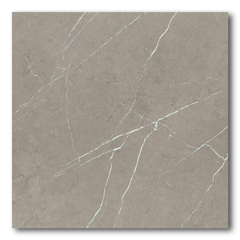 24x24 Pluvessa Gray Matte Marble Look Porcelain Tile 24x24 Pluvessa Gray Matte Marble Look Porcelain Tile - American Tile Depot