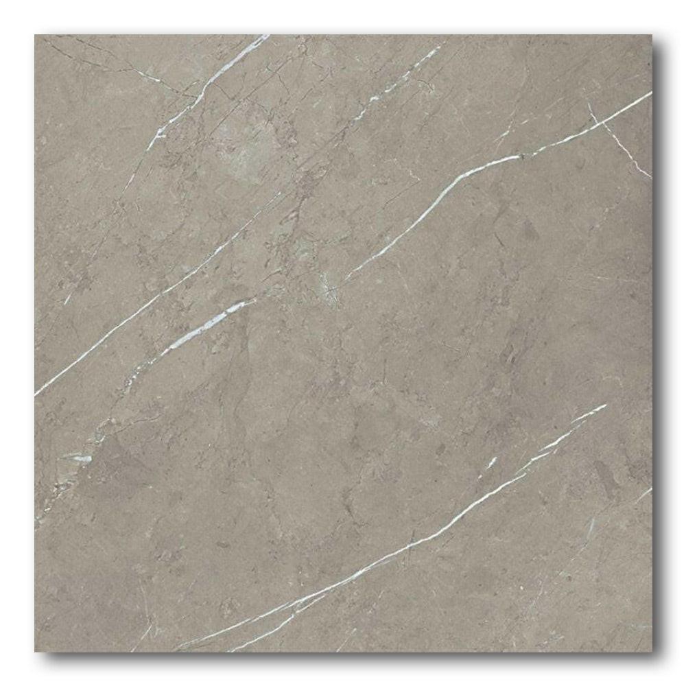 24x24 Pluvessa Gray Matte Marble Look Porcelain Tile 24x24 Pluvessa Gray Matte Marble Look Porcelain Tile - American Tile Depot