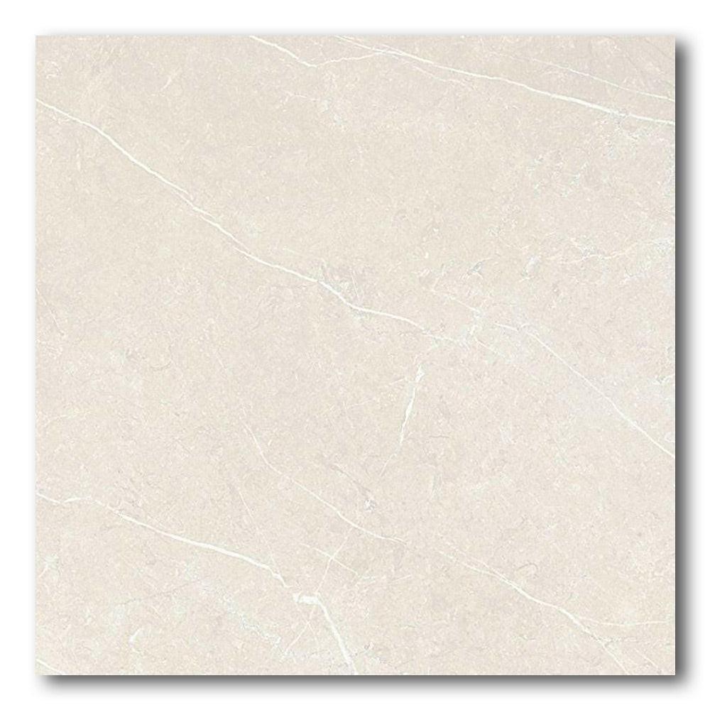 24x24 Pluvessa White Matte Marble Look Porcelain Tile 24x24 Pluvessa White Matte Marble Look Porcelain Tile - American Tile Depot