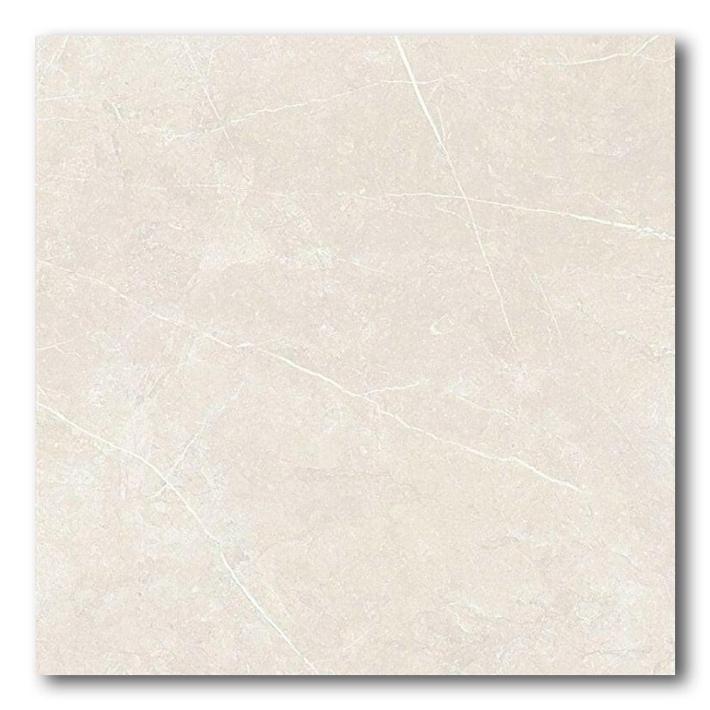 24x24 Pluvessa White Matte Marble Look Porcelain Tile 24x24 Pluvessa White Matte Marble Look Porcelain Tile - American Tile Depot