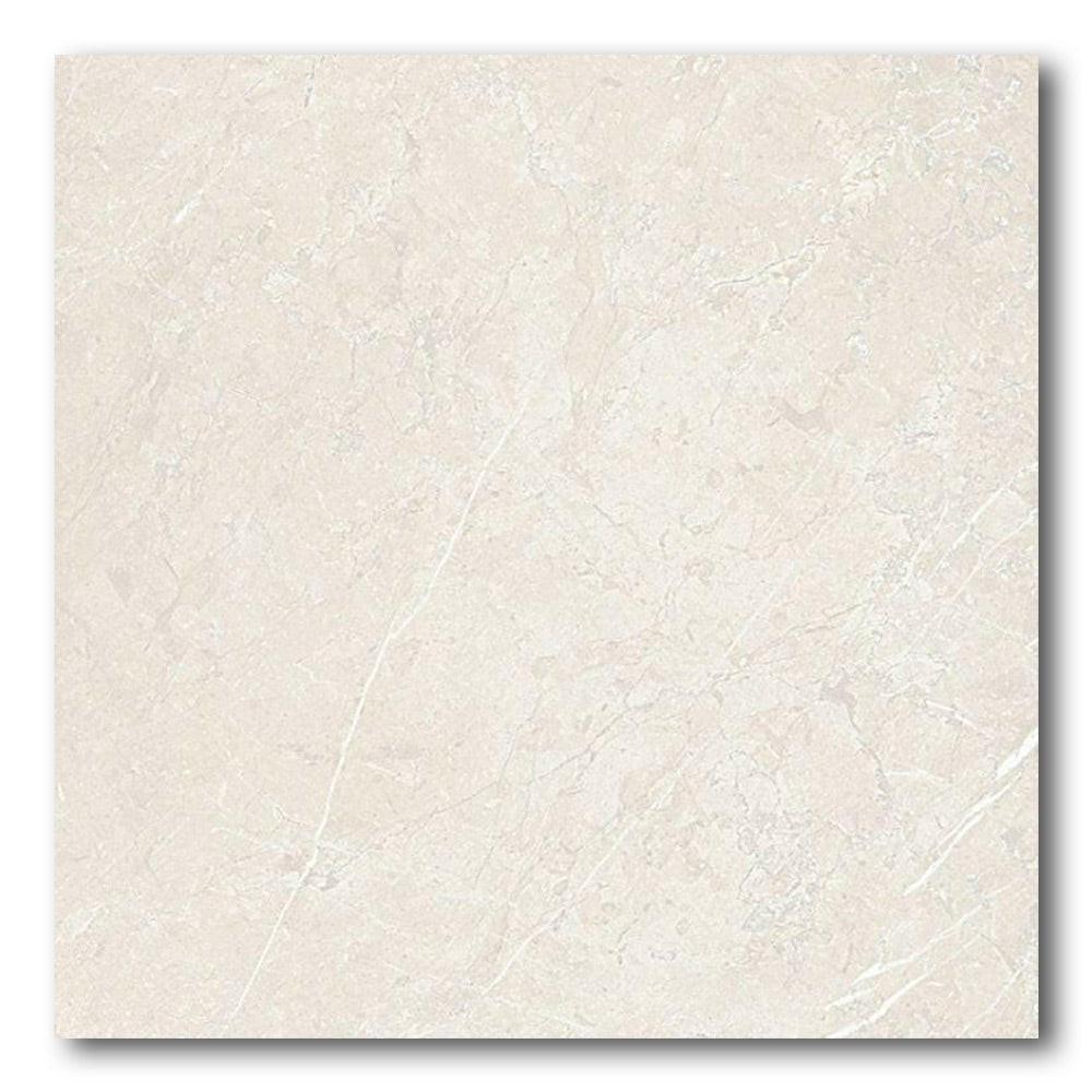 24x24 Pluvessa White Matte Marble Look Porcelain Tile 24x24 Pluvessa White Matte Marble Look Porcelain Tile - American Tile Depot
