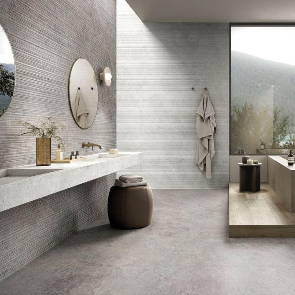 24x24 Quorix Mud Stone Look Matte Porcelain Tile 24x24 Quorix Mud Stone Look Matte Porcelain Tile - American Tile Depot