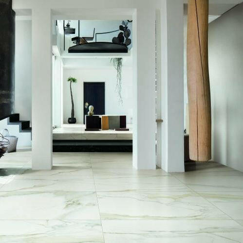 24x24 Solviera Calacatta Gold Matte Marble Look Porcelain Tile 24x24 Solviera Calacatta Gold Matte Marble Look Porcelain Tile - American Tile Depot