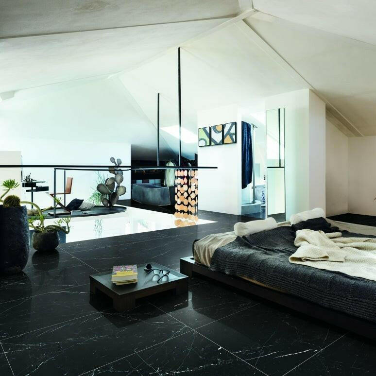 24x24 Solviera Marquinia Glossy Marble Look Porcelain Tile 24x24 Solviera Marquinia Glossy Marble Look Porcelain Tile - American Tile Depot