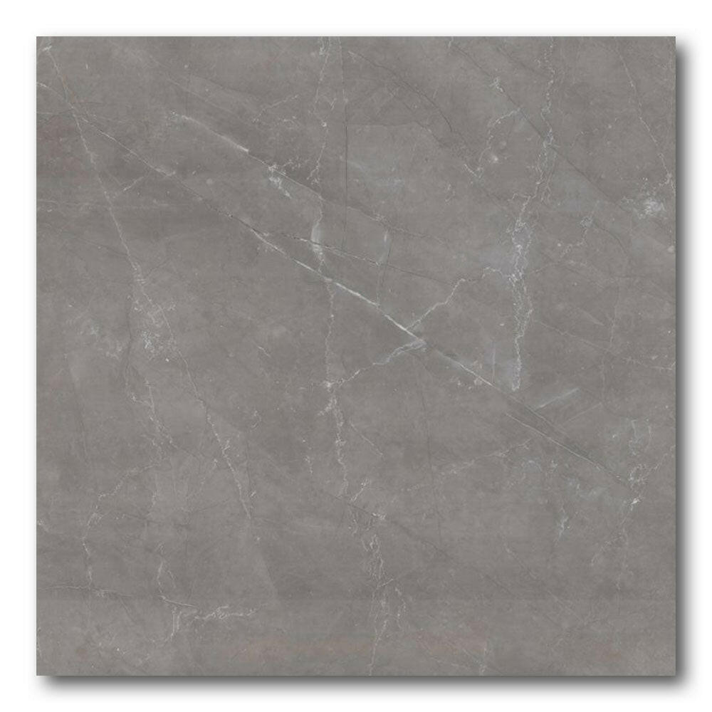 24x24 Solvira Gris Polished Marble Look Porcelain Tile 24x24 Solvira Gris Polished Marble Look Porcelain Tile - American Tile Depot