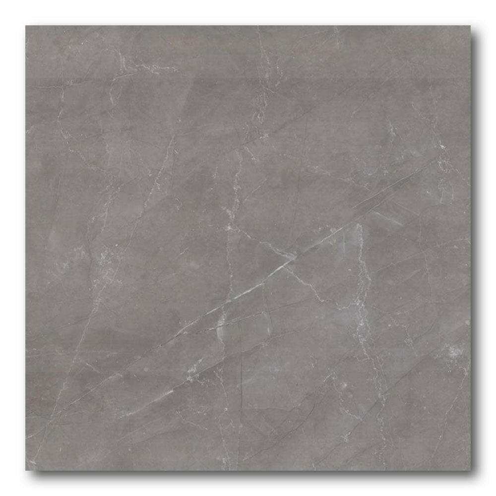 24x24 Solvira Gris Polished Marble Look Porcelain Tile 24x24 Solvira Gris Polished Marble Look Porcelain Tile - American Tile Depot