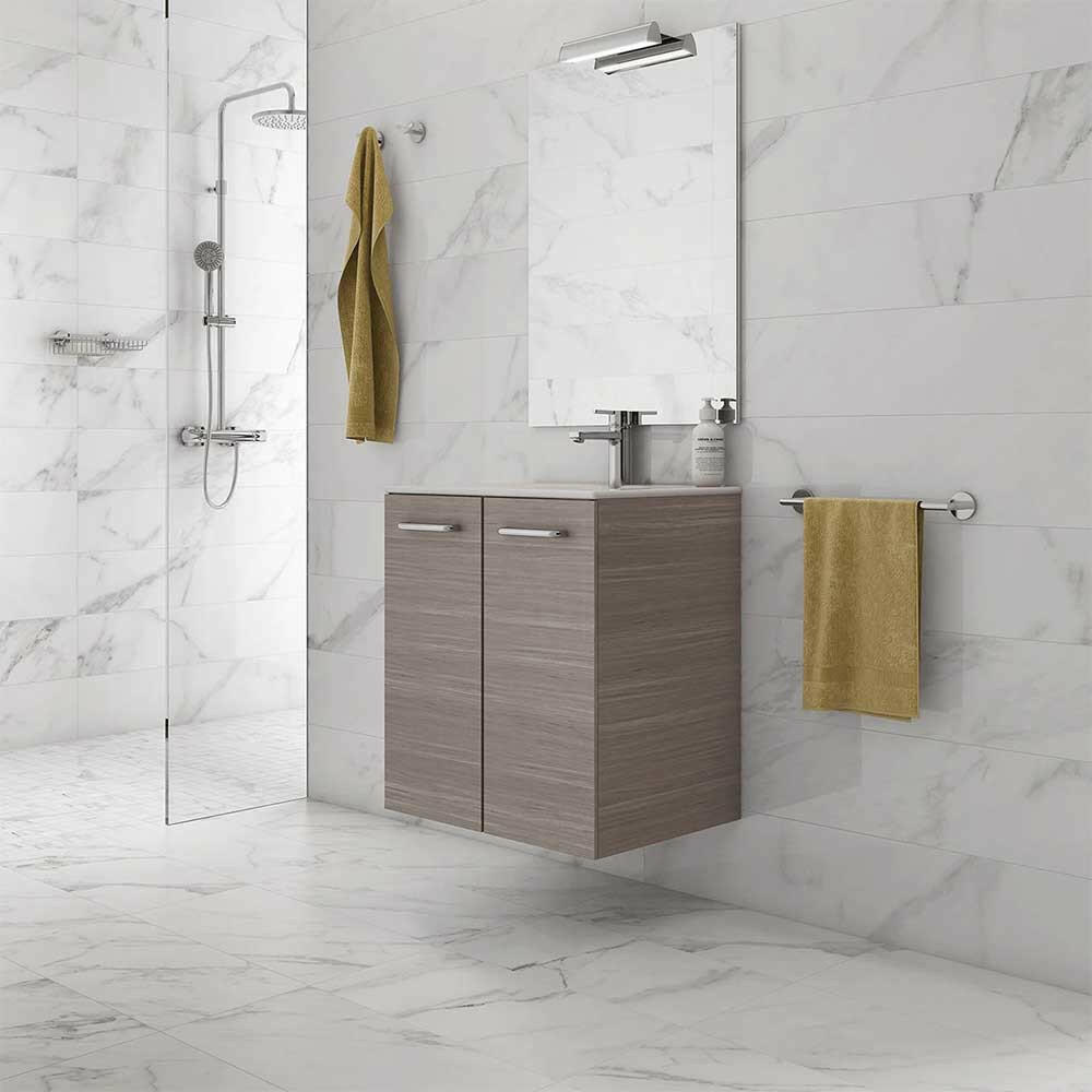 24x24 Statuario Blanco Marble Look Matte Porcelain Tile 24x24 Statuario Blanco Marble Look Matte Porcelain Tile - American Tile Depot
