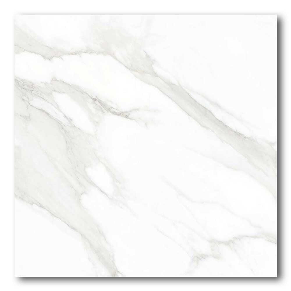24x24 Statuario Ranyra Polished Marble Look Porcelain Tile 24x24 Statuario Ranyra Polished Marble Look Porcelain Tile - American Tile Depot