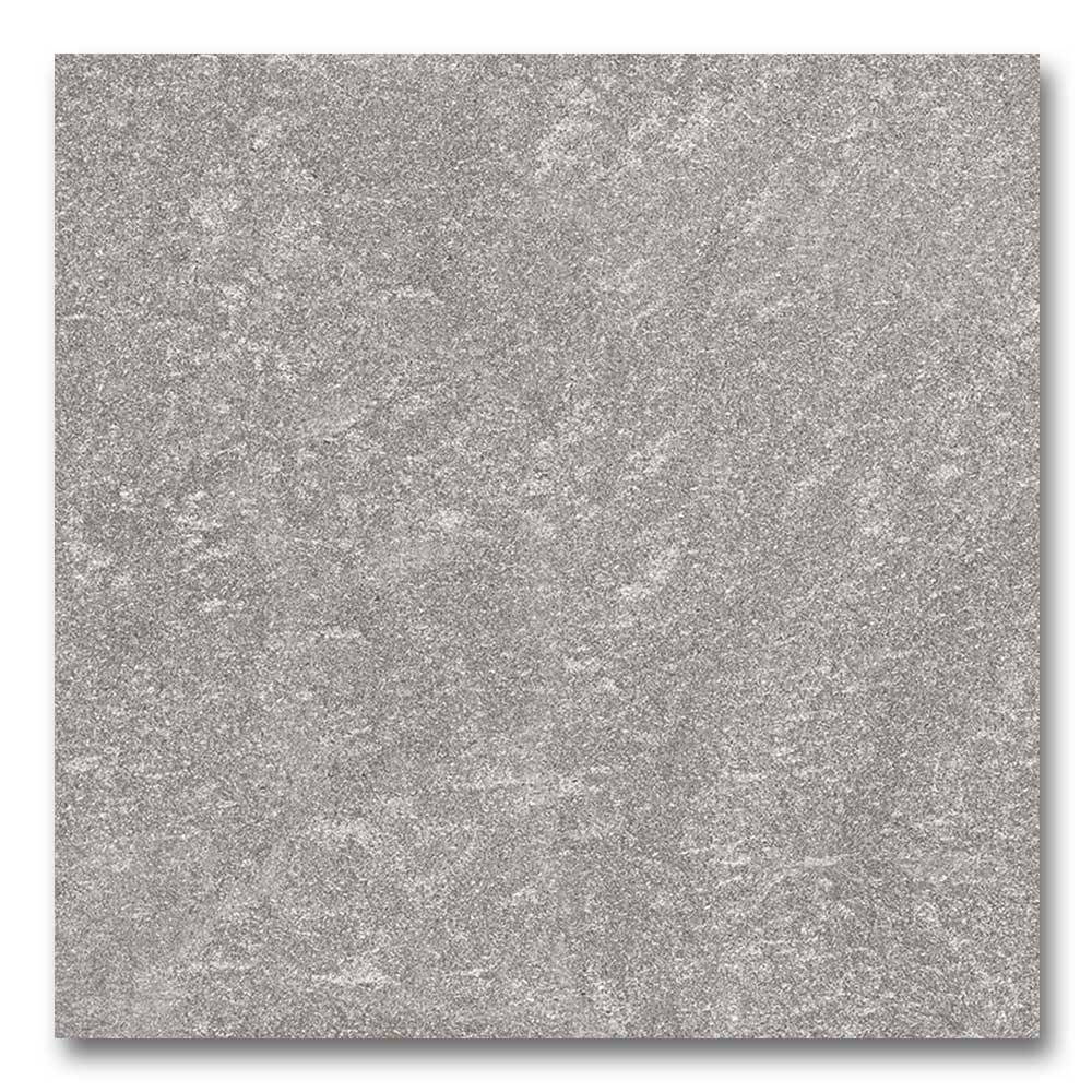 24x24 Stone Light Grey Matte Stone Look Porcelain Paver