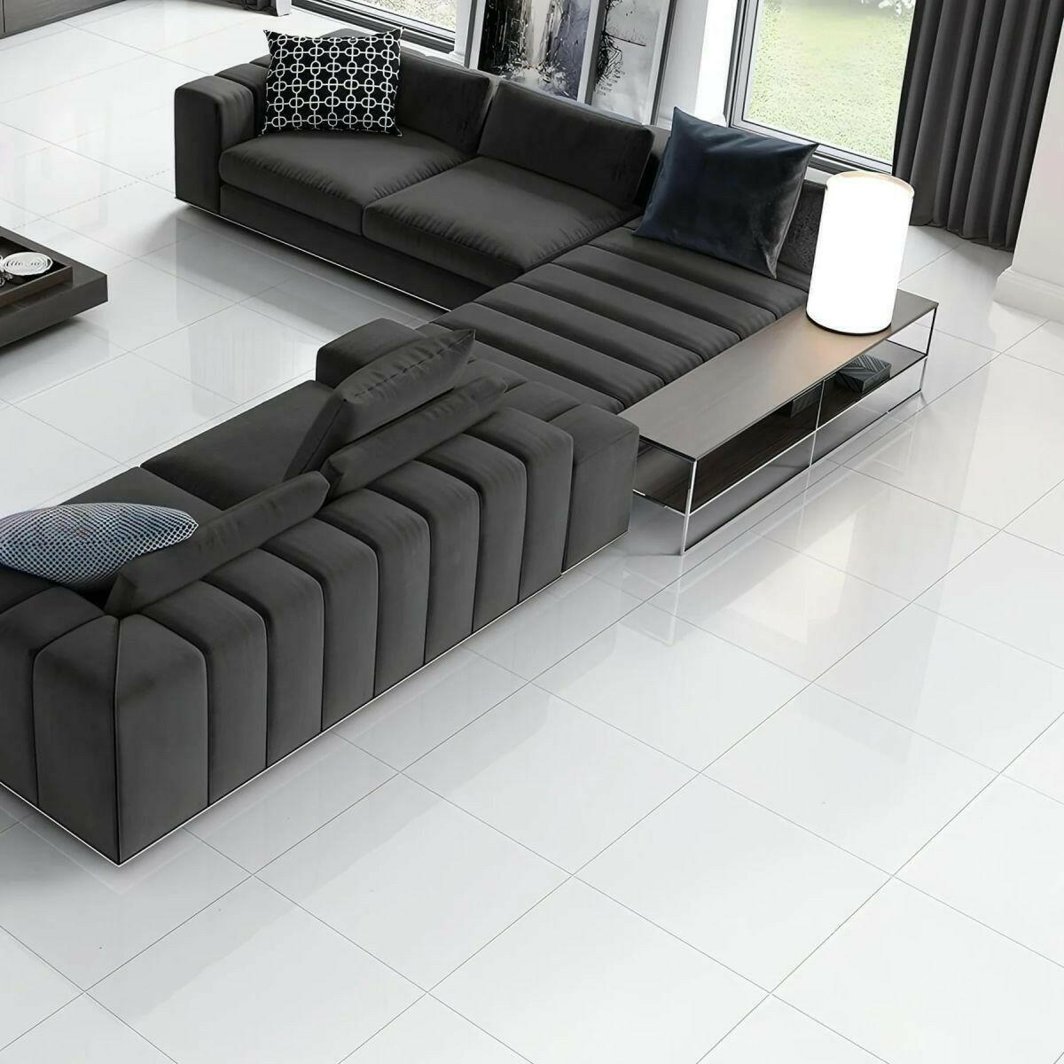 24x24 Thassos White Marble Honed Tile 24x24 Thassos White Marble Honed Tile - American Tile Depot