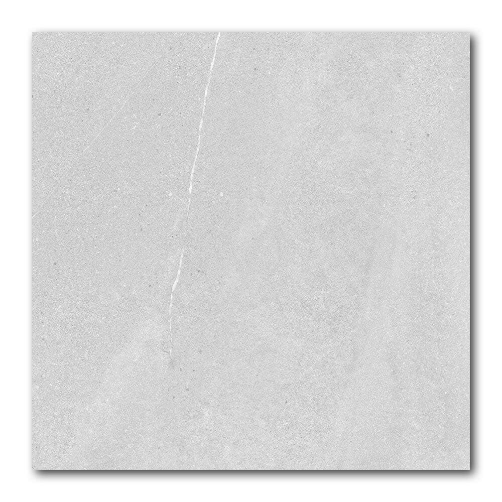 24x24 Trelora Argent Matte Limestone Look Porcelain Tile 24x24 Trelora Argent Matte Limestone Look Porcelain Tile - American Tile Depot