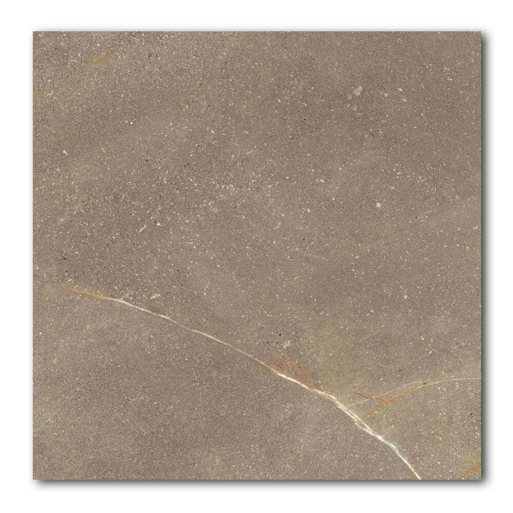 24x24 Trelora Noce Matte Limestone Look Porcelain Tile 24x24 Trelora Noce Matte Limestone Look Porcelain Tile - American Tile Depot