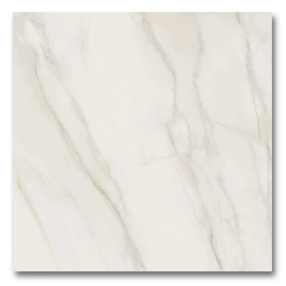 24x24 Tresana Blanco Matte Marble Look Porcelain Tile