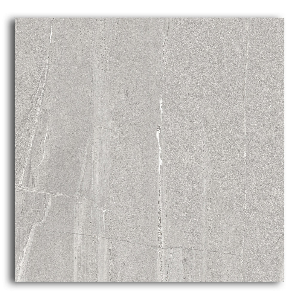 24x24 Trex Gray Natural Stone Look Porcelain Tile