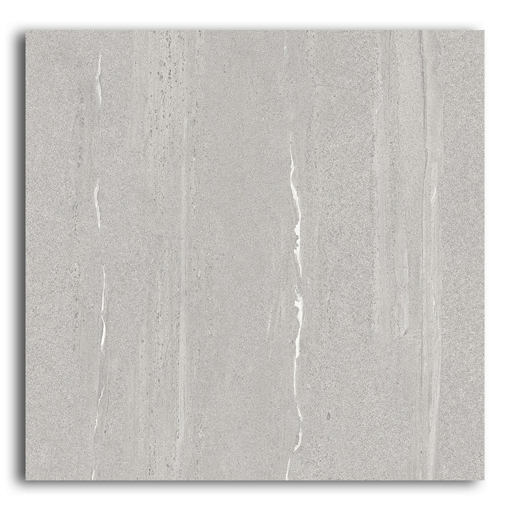 24x24 Trex Gray Natural Stone Look Porcelain Tile