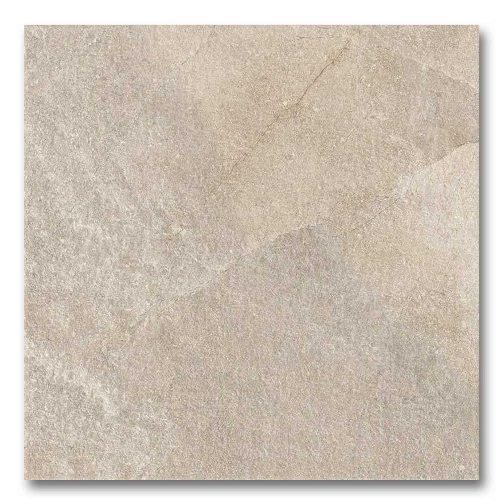 24x24 True Mild Grey Matte Stone Look Porcelain Paver 24x24 True Mild Grey Matte Stone Look Porcelain Paver - American Tile Depot