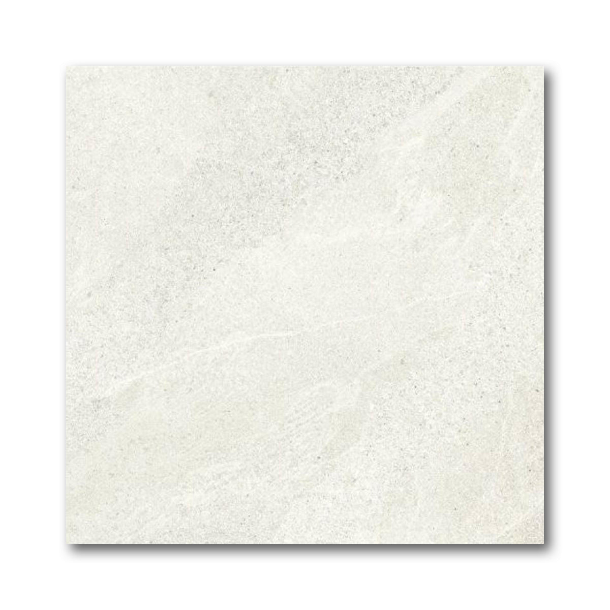 24x24 Urvella Snow Matte Limestone Look Porcelain Tile - American Tile Depot