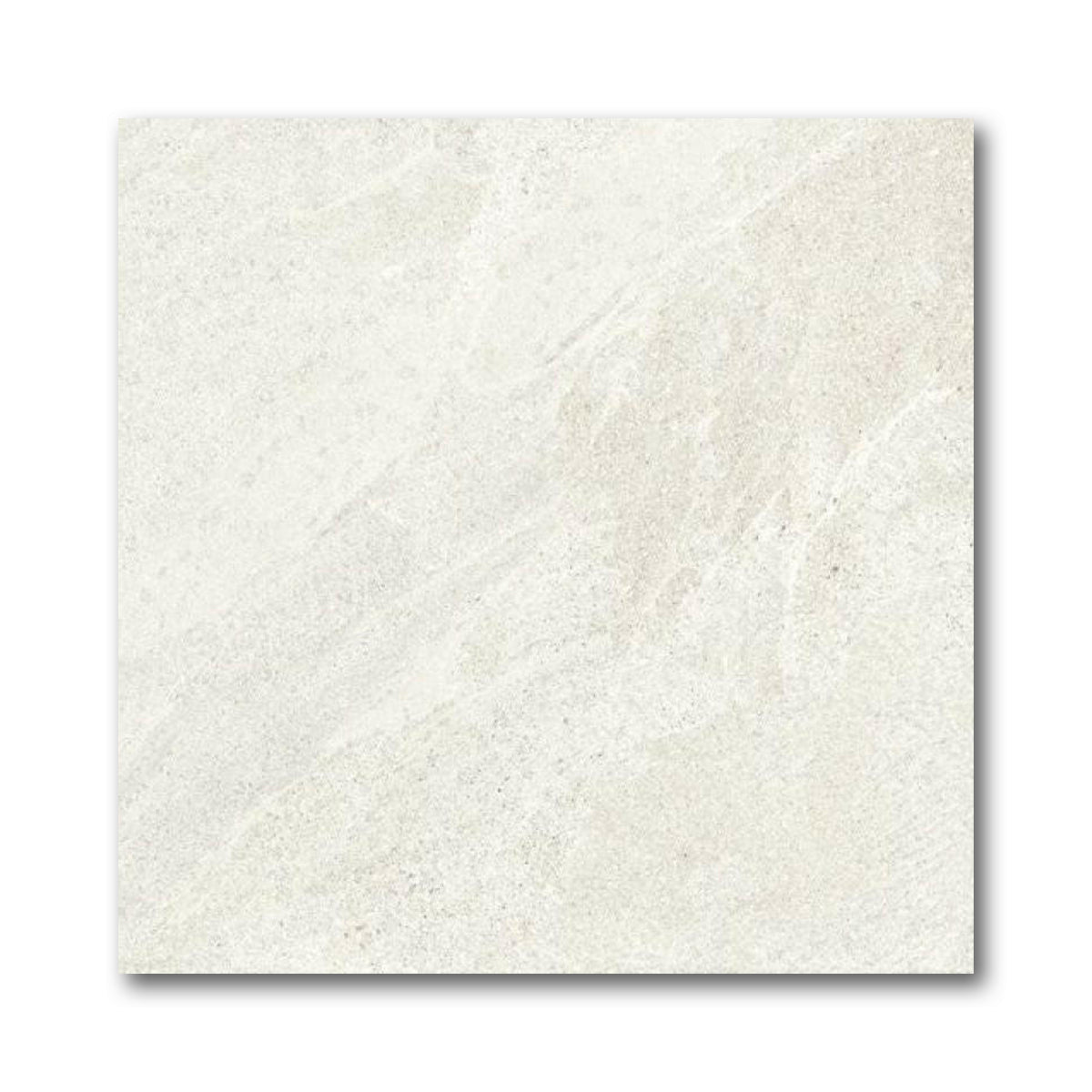 24x24 Urvella Snow Matte Limestone Look Porcelain Tile - American Tile Depot