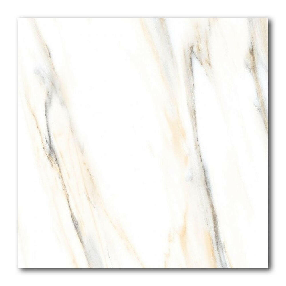 24x24 Veno Calacatta Gold Marble Look Polished Porcelain Tile 24x24 Veno Calacatta Gold Marble Look Polished Porcelain Tile - American Tile Depot