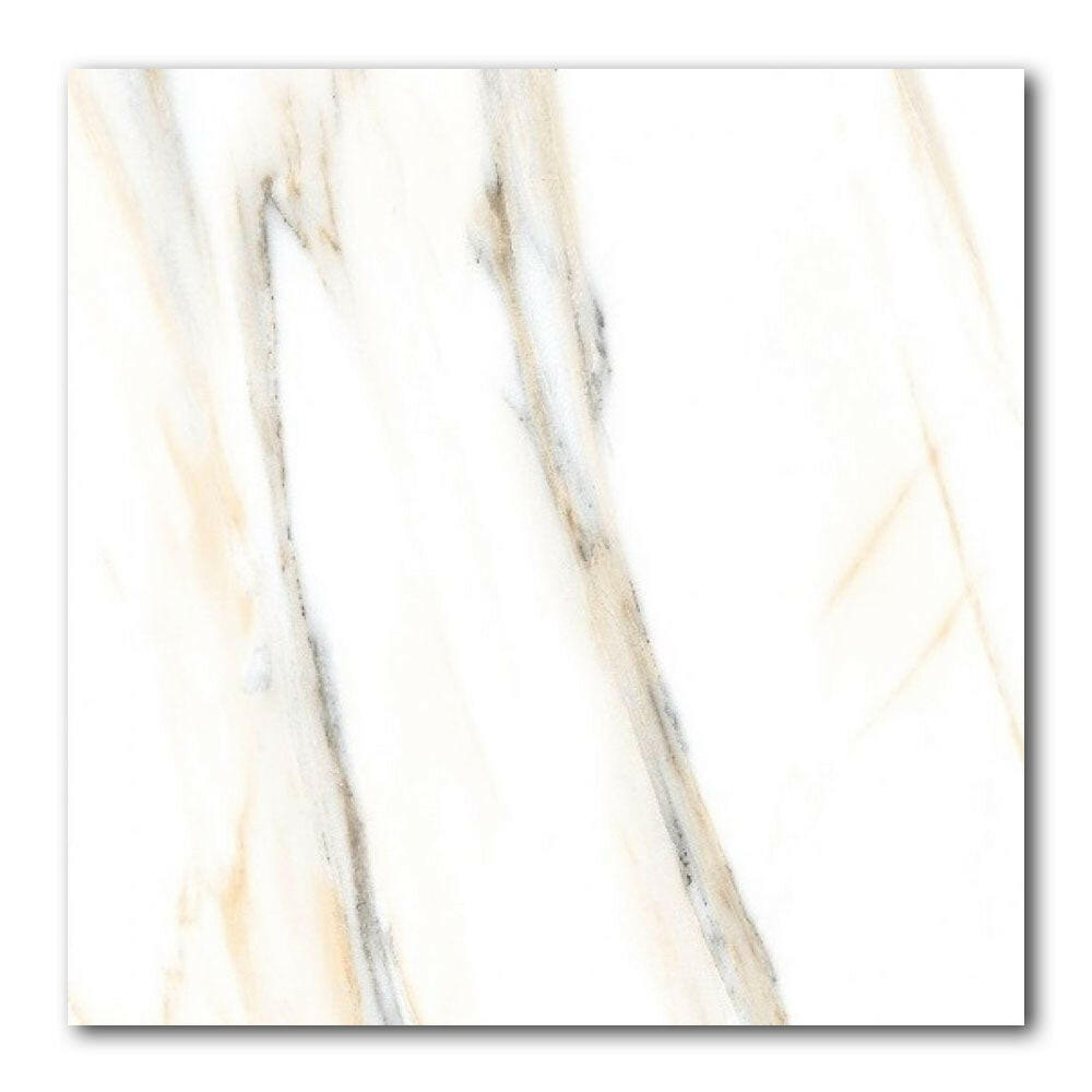 24x24 Veno Calacatta Gold Marble Look Polished Porcelain Tile 24x24 Veno Calacatta Gold Marble Look Polished Porcelain Tile - American Tile Depot