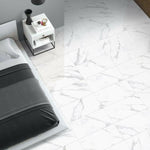 24x24 Veno Statuario Marble Look Polished Porcelain Tile 24x24 Veno Statuario Marble Look Polished Porcelain Tile - American Tile Depot
