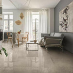 24x24 Virelia Grey Luc Glossy Marble Look Porcelain Tile 24x24 Virelia Grey Luc Glossy Marble Look Porcelain Tile - American Tile Depot